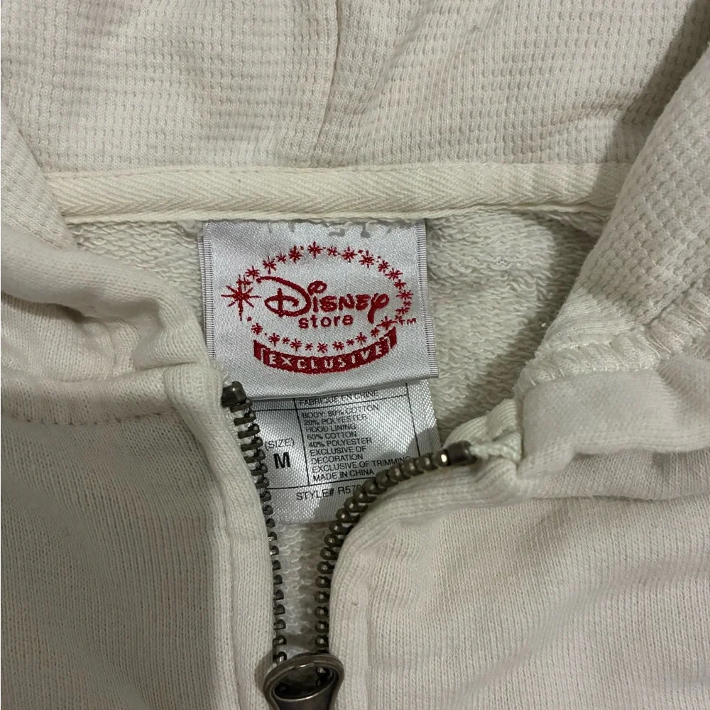 Disney Cream Hoodie with Mickey Mouse Design - Picture 3 of 6